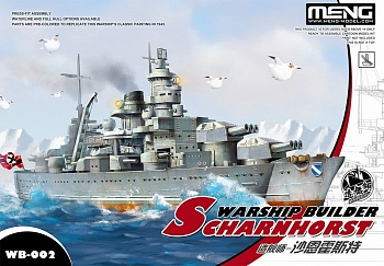 WB-002 Warship Builder Series Scharnhorst