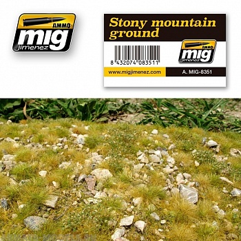 AMIG8351 Ammo Mig STONY MOUNTAIN GROUND (камениста горная земля)