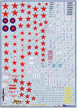 72-078 P-40 в СССР