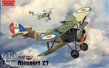 Rod061 Самолёт Ньюпорт 27