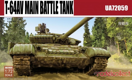 UA72059 T-64AV Main Battle Tank Modelcollect