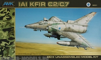 88001 Самолет Israeli Air Force Kfir C2/C7