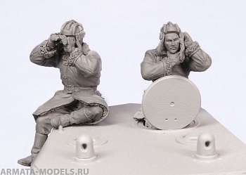 T-35097 Cоветские танкисты КВ-2 (ранний) (зима 1939-42 гг) (2)