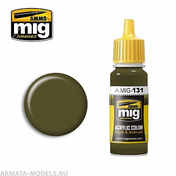 AMIG0131 Ammo Mig Акриловая краска REAL IDF SINAI GREY 82 17 мл