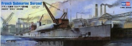 83522 Подводная лодка French Surcouf Submarine Cruiser Hobby Boss