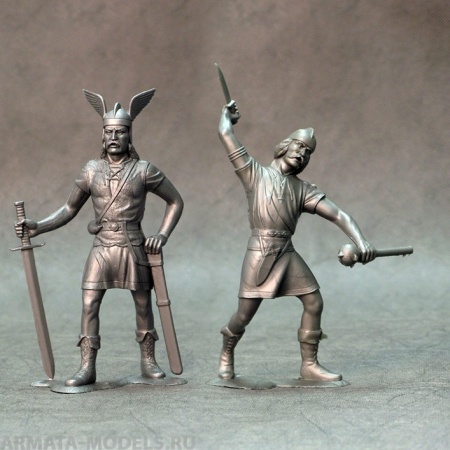 Набор солдатиков 80008 Варвары №2 ARK model