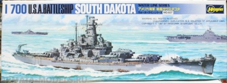 44119 Крейсер South Dacota Hasegawa