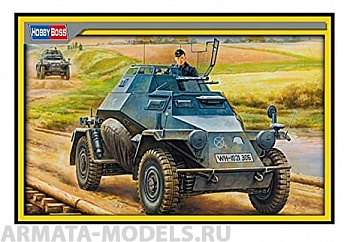80149 Автомобиль German Leichter Panzerspahwagen(2cm) Mid Version (Hobby Boss) 1/35