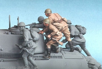 Т-35010 Советская мотопехота II, лето 1943-45 гг (2)