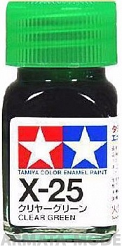 80025T X-25 Clear Green