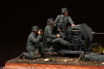 SOGA-7 Crew for 2 cm Flak 38.