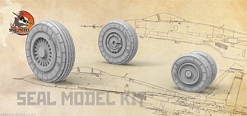 smk72003 Колеса под нагрузкой МиГ-25, 1/72
