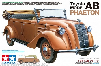 35338T Японский штабной автомобиль Toyota Model AB Phaeton, с фигурой водителя