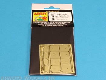 ABR-72-A09  Дополнения для  Side skirts for PzKpfw III для Dragon 1/72