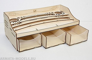 WIM-WS-003 Рабочая станция №3 с тремя ящиками. WorkStation №3. Набор для сборки