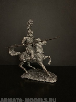 4071ТБ ВИМ, конный самурай с копьем, 54 мм