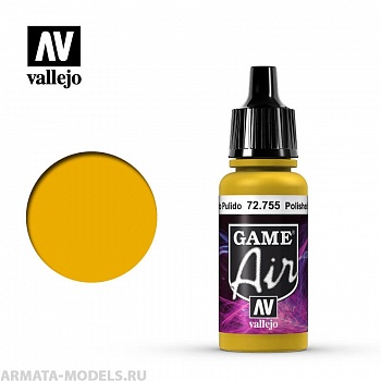 V-72755 755. Game Air  Блестящее золото б.17мл