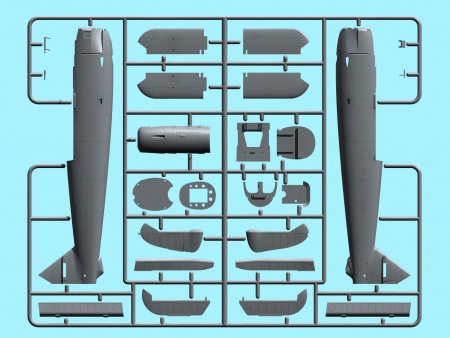 48213 Hs 126A-1 с бомбодержателем, Самолет-разведчик Легиона Кондор ICM