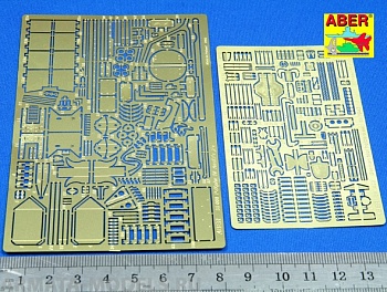 ABR-35-008  Дополнения для  PzKpfw IV Ausf.F1,F2 для Italeri, Dradon 1/35