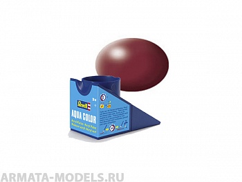 36331 Аква-краска пурпурно-красная, шёлк