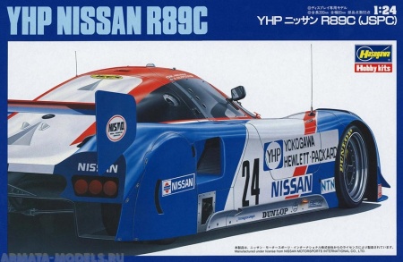 20244 Автомобиль  Nissan R89C Hasegawa