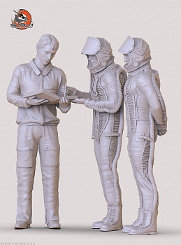 smk72009 Пилоты в вкк-6м и техник (Не для свободной продажи)