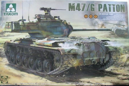 2070Т  M47 / G Patton 1/35 Takom