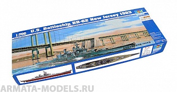 05702P US Battleship BB-62 New Jersey 1983 Modern