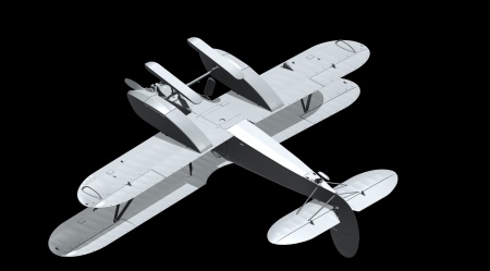 48253 Советский санитарный самолет По-2 с санитарными кассетами ICM