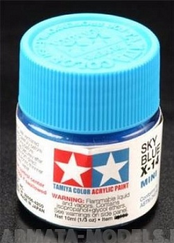 81514T X-14 Sky Blue (Лазурная) краска акрил. 10мл.