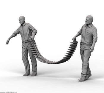 AM4885 Техники МИ-24П со снарядами, 1/48 