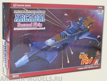 64508-0 КорабльSpace Pirate Battleship ARCADIA Second Ship  1/1500