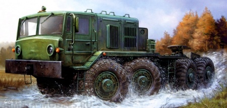 01006 Советский тягач МАЗ-537 тягач Trumpeter