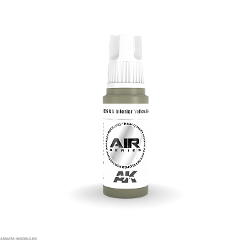 AK11859 Краска акриловая 3Gen US Interior Yellow Green