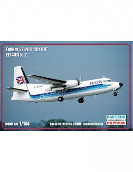 ЕЕ144115_2 Пас. самолет Fokker F-27-200 Air UK