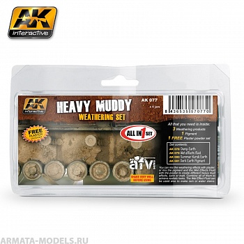 AK077 Набор для везеринга HEAVY MUDDY SET