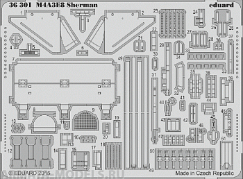 36301ED  M4A3E8 Sherman 1/35