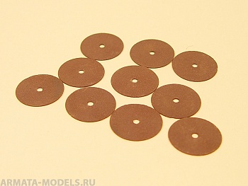 2472 Диск отрезной, d 22 х 0,6 мм, 10шт./уп., блистер