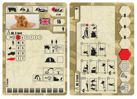 6168 Британский 3-хдюймовый миномет с расчетом 1939-42гг Звезда