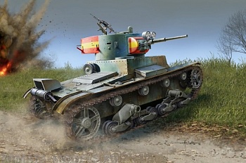 83810 Танк Soviet T-26 Light Infantry Tank Mod.1936/1937