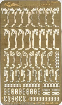 FH700065 Фототравление WWII IJN Davits&Reels